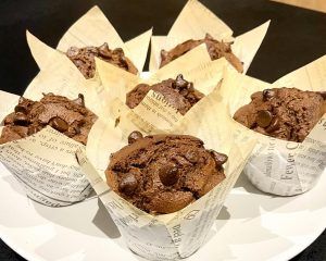 Receta de Muffins de chocolate
