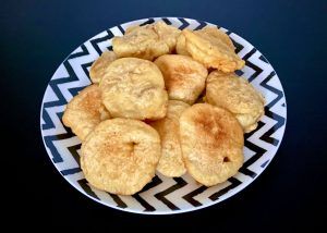 Receta de paparajotes de bacalao