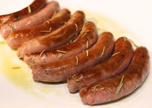 Receta de salchichas al romero