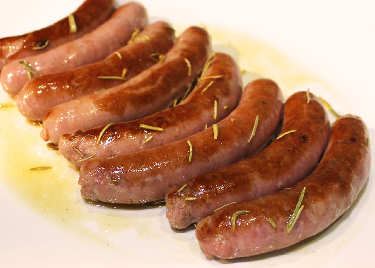 Receta de salchichas al romero