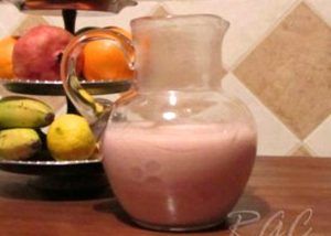 Receta de smoothie fresa y plátano