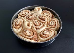 Receta rollos de canela (cinnamon rolls) - Paso 16